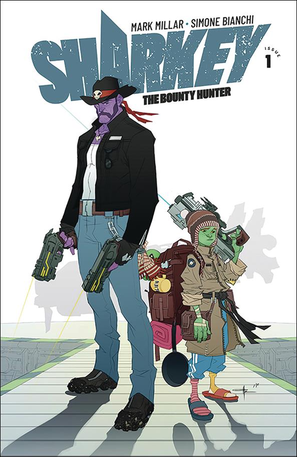 Sharkey the Bounty Hunter issue 1-E Ozgur Yildirim Cover
