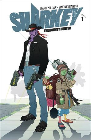 Sharkey the Bounty Hunter issue 1-E Ozgur Yildirim Cover