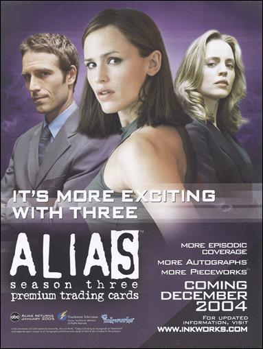 Alias: Season Three card 7 Sell Sheet