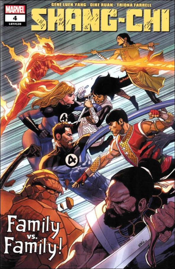 Shang-Chi (2021) issue 4-E Walmart 3-Pack Cover