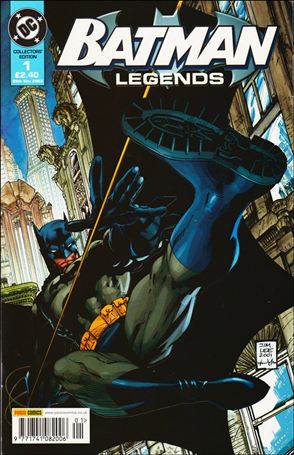 Batman Legends (2003) (UK) issue 1 Embossed Cardstock Cover