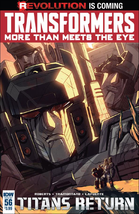Transformers: More Than Meets the Eye (2012) issue 56 Priscilla Tramontano Cover