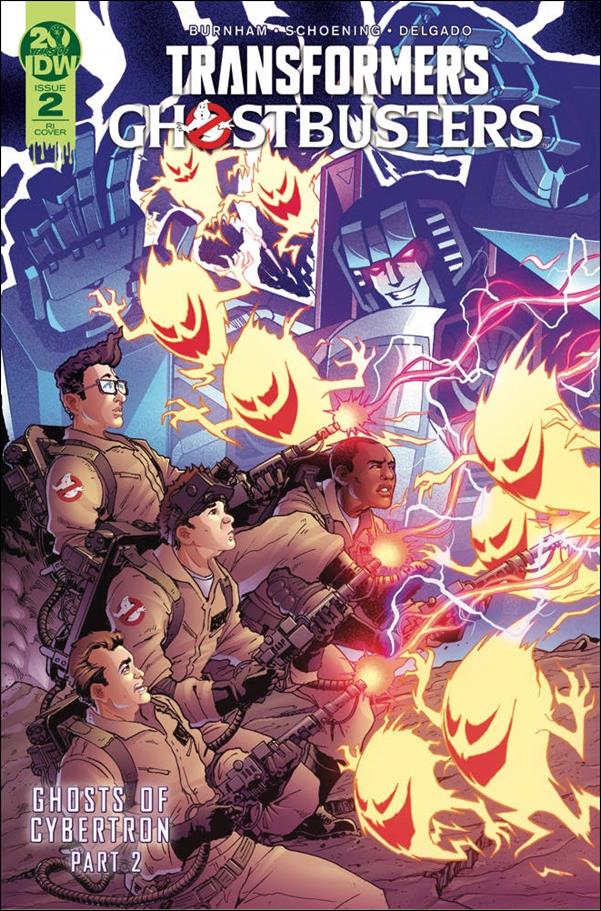 Transformers/Ghostbusters issue 2-C Andrew Griffith 1:10 Cover