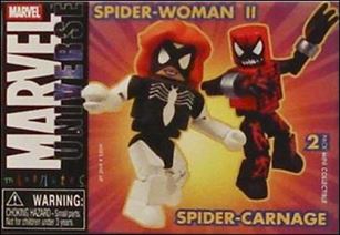 Marvel Minimates figure 30-B Spider-Carnage & Spider-Woman II (Julia Carpenter)