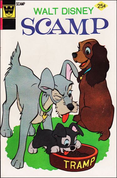 Walt Disney Scamp issue 26-B Whitman Cover