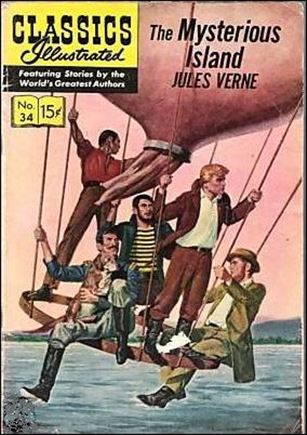 Classic Comics/Classics Illustrated issue 34-H HRN 140 - New Cover Art