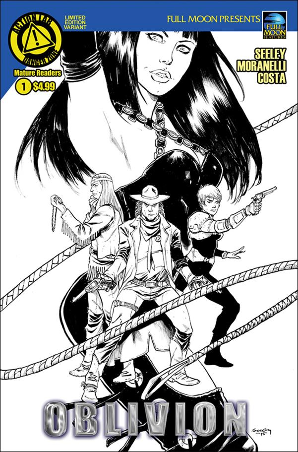 Oblivion (2016) issue 1-C Tim Seeley Sketch Cover 1/1500