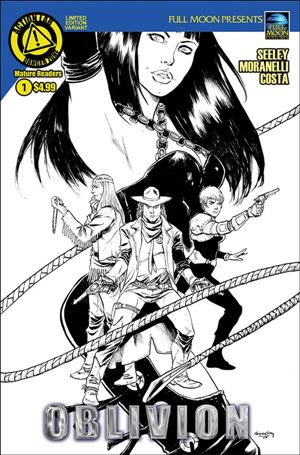 Oblivion (2016) issue 1-C Tim Seeley Sketch Cover 1/1500