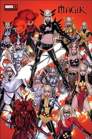 Magik (2025) issue 8-D Russell Dauterman 1:25 Cover