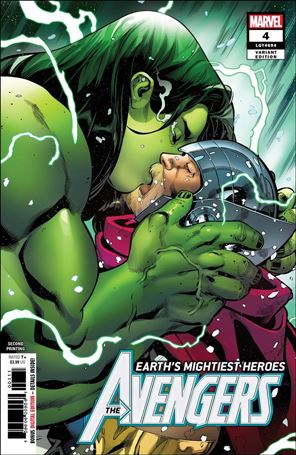 Avengers (2018/07) issue 4-C Ed McGuinness Cover (2nd Printing)