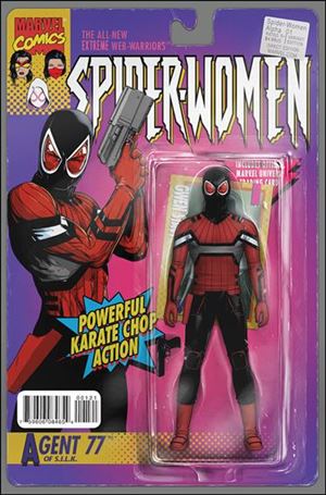 Spider-Women Alpha issue 1-C John Tyler Christopher Action Figure Cover