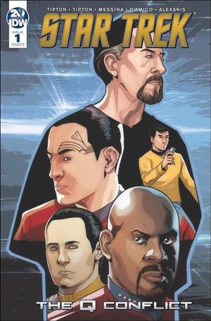 Star Trek: The Q Conflict issue 1-B David Messina 