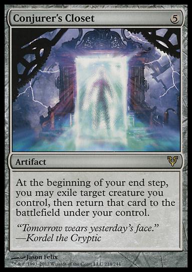 Magic the Gathering: Avacyn Restored (Base Set) card 214 Conjurer's Closet