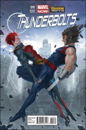 Thunderbolts (2013) issue 10-B Jung-Geun Yoon 1:20 "Wolverine Through Ages" Cover