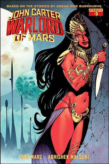 John Carter: Warlord of Mars (2014) issue 3-B Bart Sears Cover