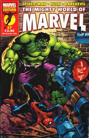 Mighty World of Marvel (UK) (2003) issue 37 Wraparound Cardstock Cover