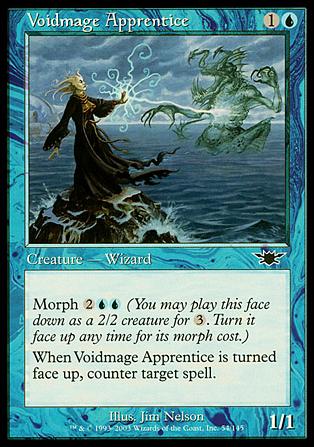 Magic the Gathering: Legions (Base Set) card 54 Voidmage Apprentice