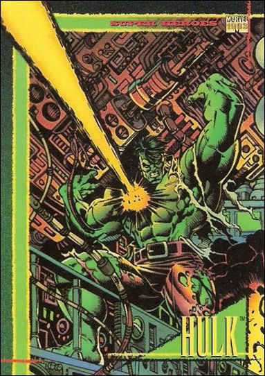 Marvel Universe: Series 4 (Base Set) card 1 Hulk