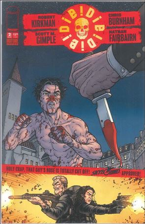 Die!Die!Die! issue 2-D Chris Burnham Silent Cover