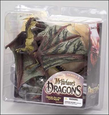McFarlane's Dragons Series 2: Quest For The Lost King figure 3 Komodo Dragon Clan 2