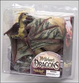 McFarlane's Dragons Series 2: Quest For The Lost King figure 3 Komodo Dragon Clan 2