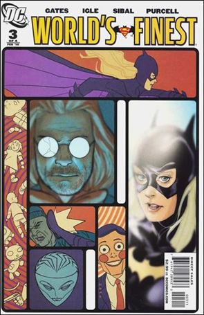 World's Finest (2009) issue 3-B Batgirl and Toyman Cover