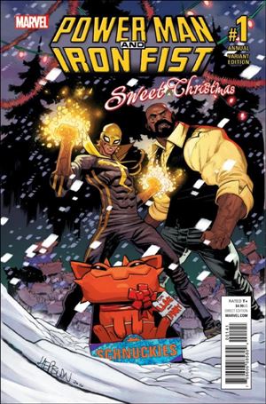 Power Man and Iron Fist: Sweet Christmas Annual issue 1-D Scott Hepburn Cover