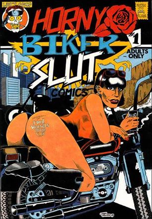 Horny Biker Slut Comics Cover Image 1