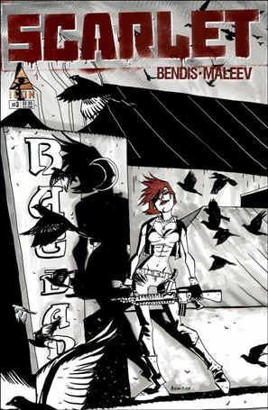 Scarlet (2010) issue 3-B Michael Avon Oeming 1:25 Cover