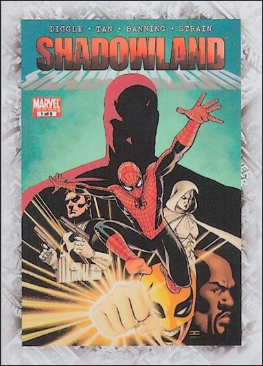 Marvel Beginnings: Series 2 (Breakthrough Issues Comic Cover Subset) card B-76 Shadowland #1