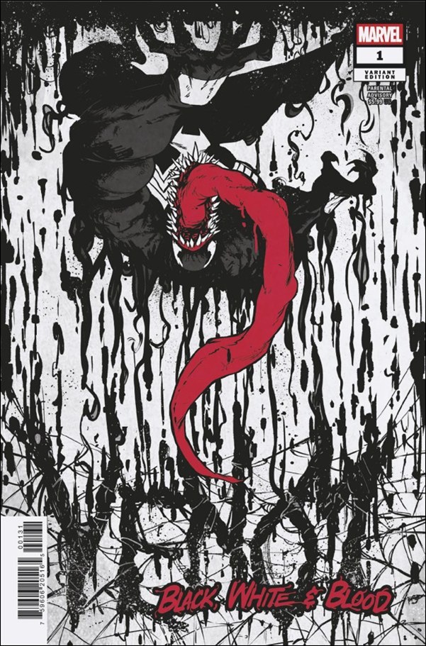 Venom: Black, White & Blood issue 1-C Sanford Greene Cover