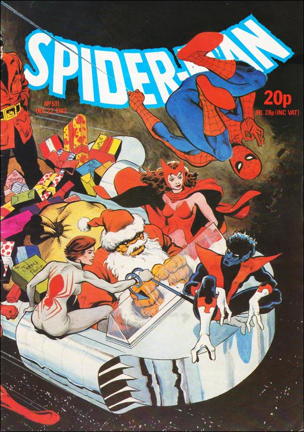 Spider-Man: Comics Weekly (UK) issue 511 Wraparound Cover