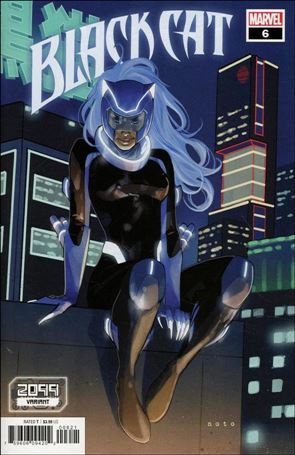 Black Cat (2019) issue 6-B Phil Noto 2099 Cover