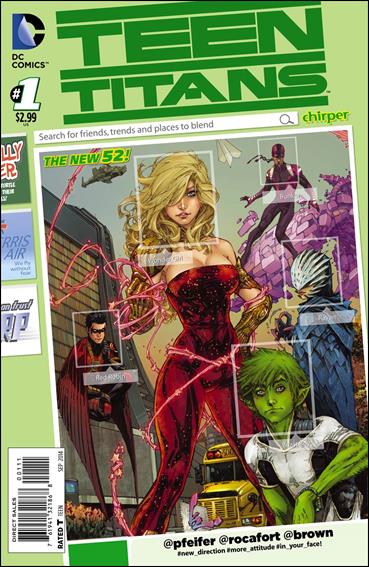 Teen Titans (2014) issue 1 Kenneth Rocafort Cover