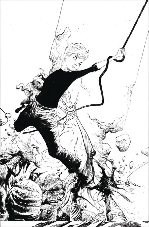 Jonny Quest (2024) issue 1-V Jae Lee Line Art Virgin 1:60 Cardstock Cover