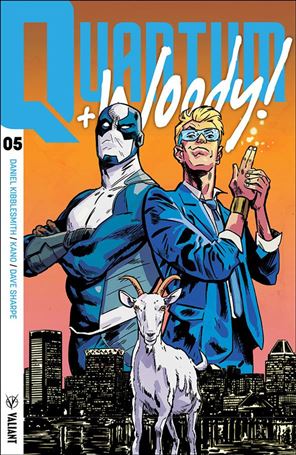 Quantum & Woody (2017) issue 5 Michael Walsh Cover