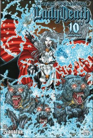 Brian Pulido's Lady Death #1 10th Anniversary issue 1-E Standard Cover