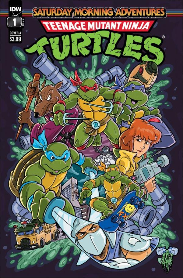 Teenage Mutant Ninja Turtles: Saturday Morning Adventures Continued issue 1 Tim Lattie Cover