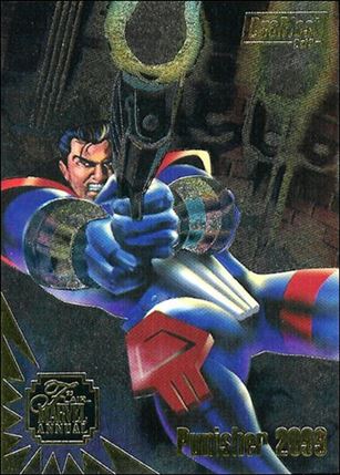 Marvel Annual Flair '95 (DuoBlast Subset) card 2 Punisher 2099 / Vendetta