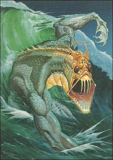 Mike Ploog (Base Set) card 64 The Fisherman's Fiend