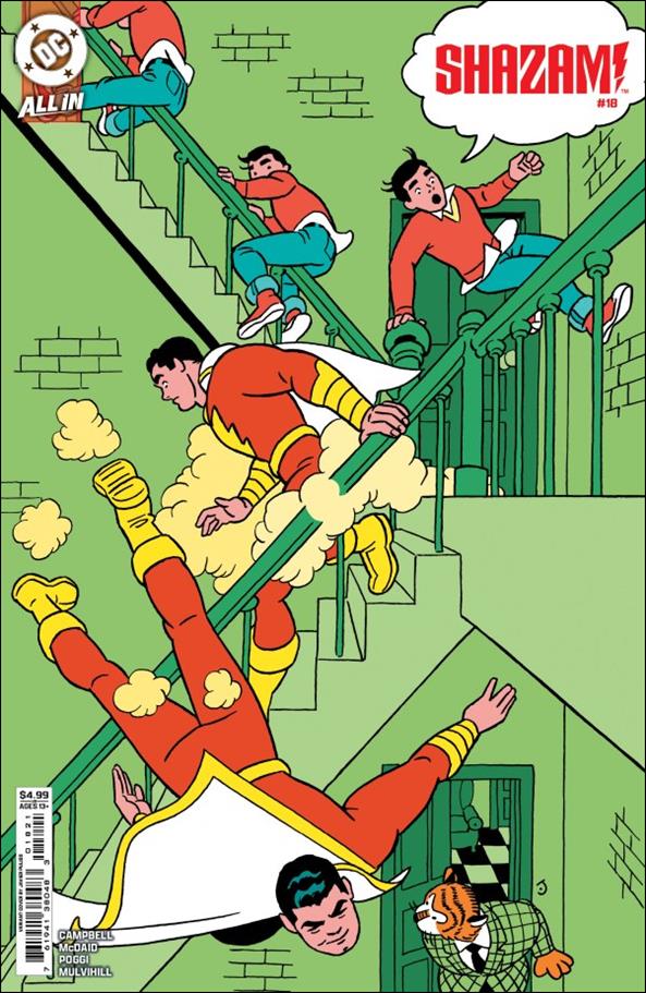 Shazam! (2023) issue 18-B Javier Pulido Cardstock Cover