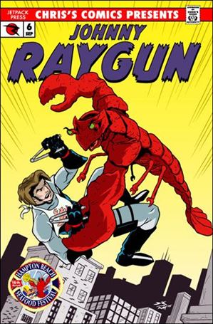 Johnny Raygun: Quarterly issue 6-B Hampton Beach Seafood Festival Cover