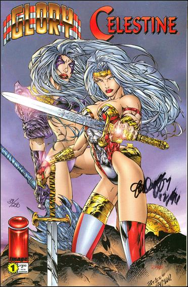 Glory/Celestine: Dark Angel issue 1-B DF Signed by Jo Duffy 1/250