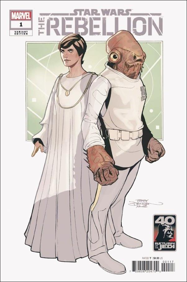 Star Wars: Return of the Jedi - The Rebellion issue 1-D Terry Dodson 1:25 Cover
