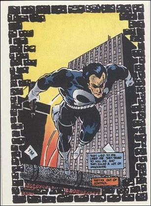 Punisher: The Whole Tough Tale (Base Set) card 33 Suprise Visit