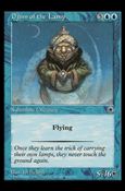 Magic the Gathering: Portal (Base Set) card 53 Djinn of the Lamp