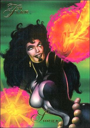 Marvel Annual Flair '94 (Base Set) card 138 Shriek
