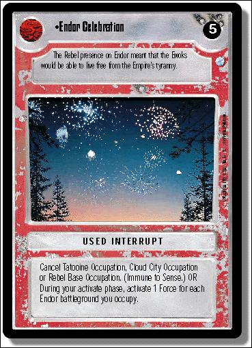 Star Wars: Endor Limited (Base Set) card 139 Endor Celebration