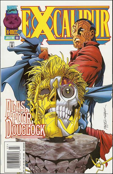 Excalibur (1988) issue 99-B Newsstand Edition / Price Variant