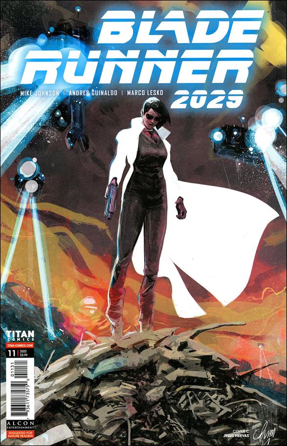 Blade Runner 2029 issue 11-C Jesus Hervas Cover
